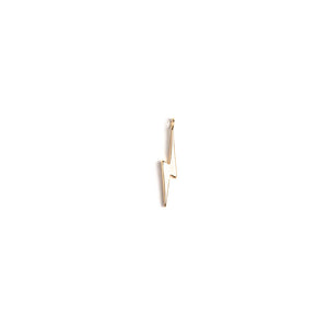 Gold Lighting Bolt Charm