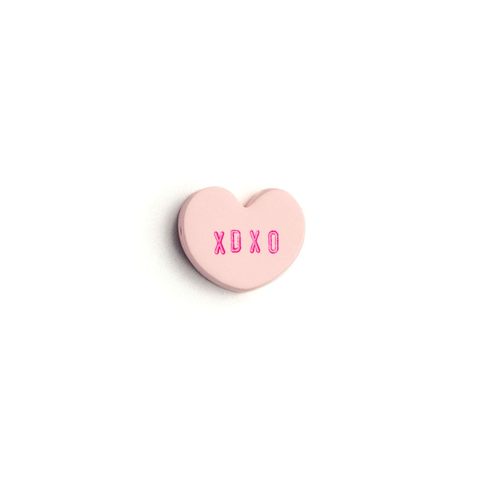 Large Conversation Heart Bead