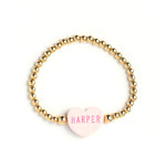 Large Conversation Heart Bead