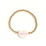 Large Conversation Heart Bead
