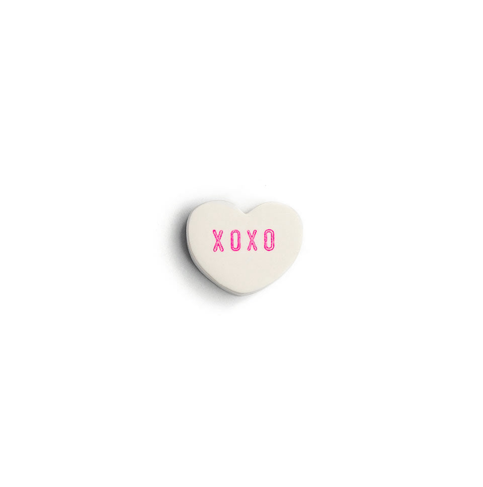 Small Conversation Heart Bead