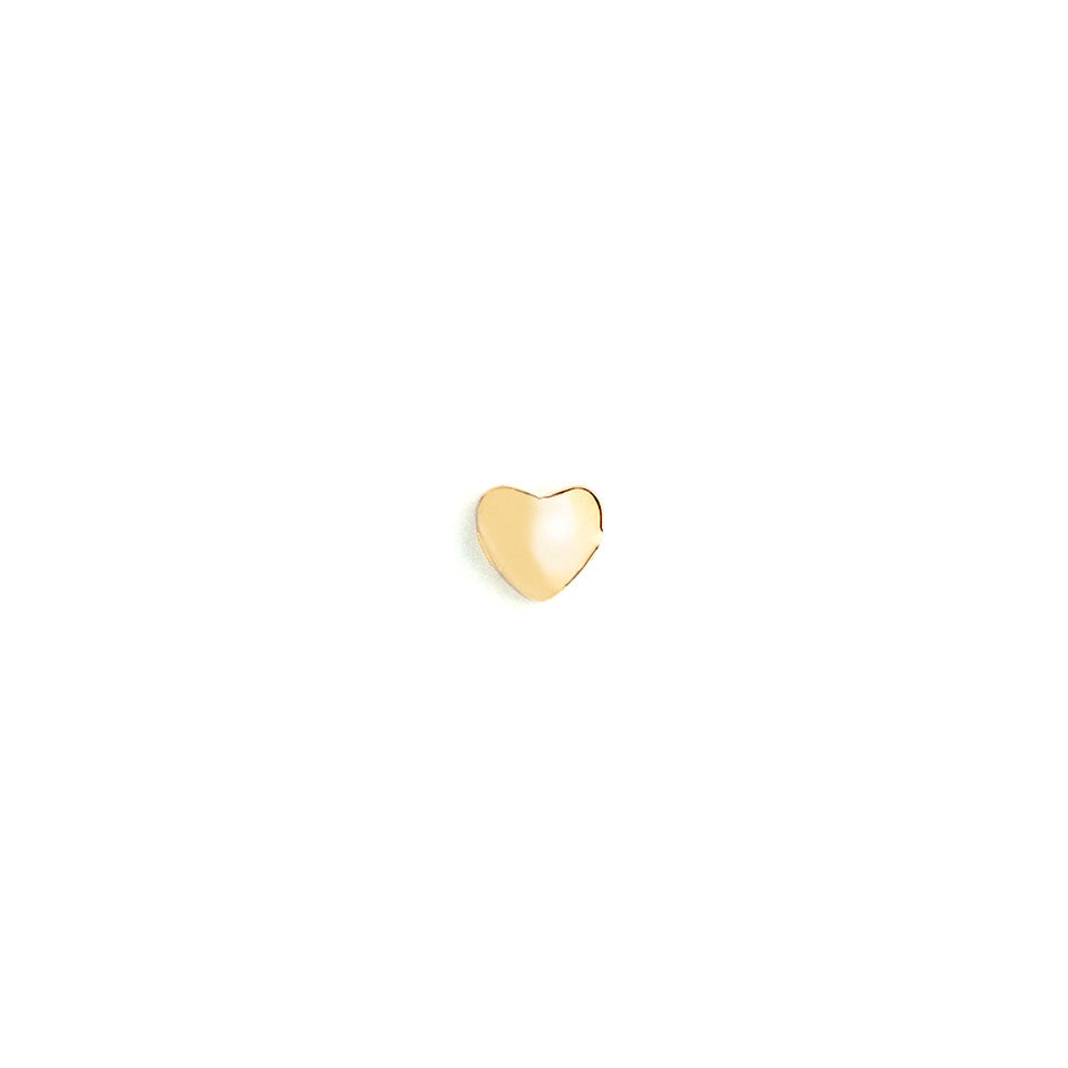 Gold Heart Bead