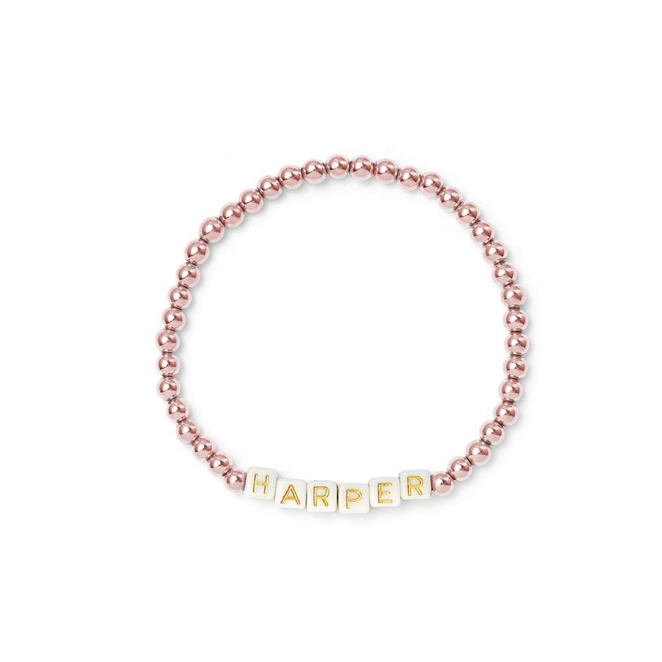 Custom Rose Gold Bracelet