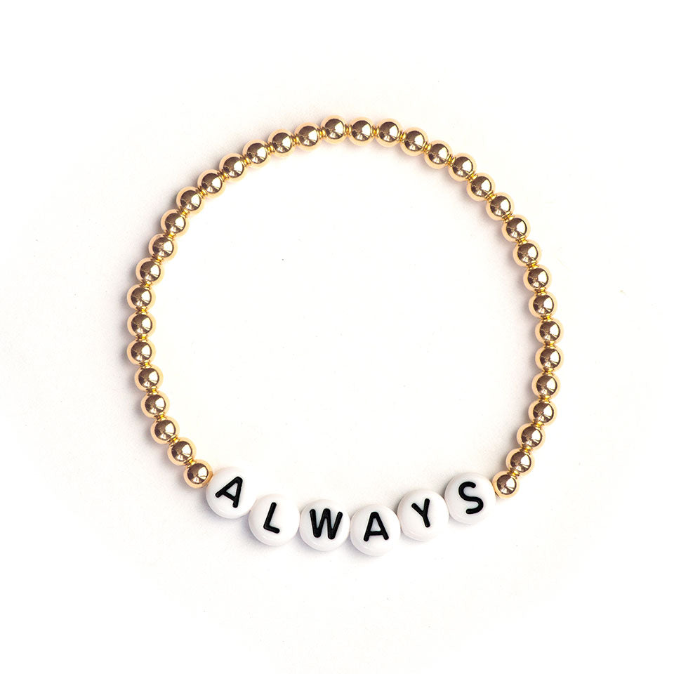 Custom Round Bead Bracelet