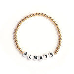 Custom Round Bead Bracelet