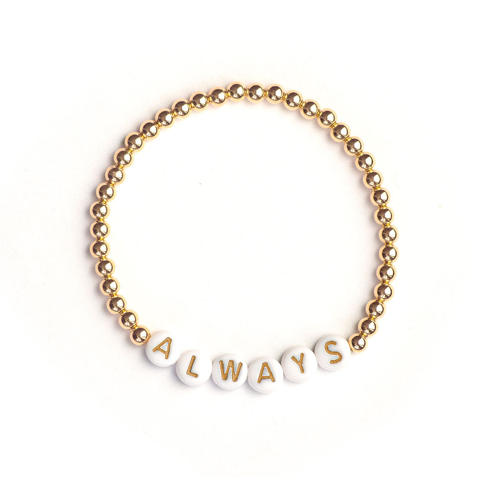 Custom Round Bead Bracelet