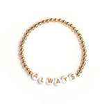 Custom Round Bead Bracelet