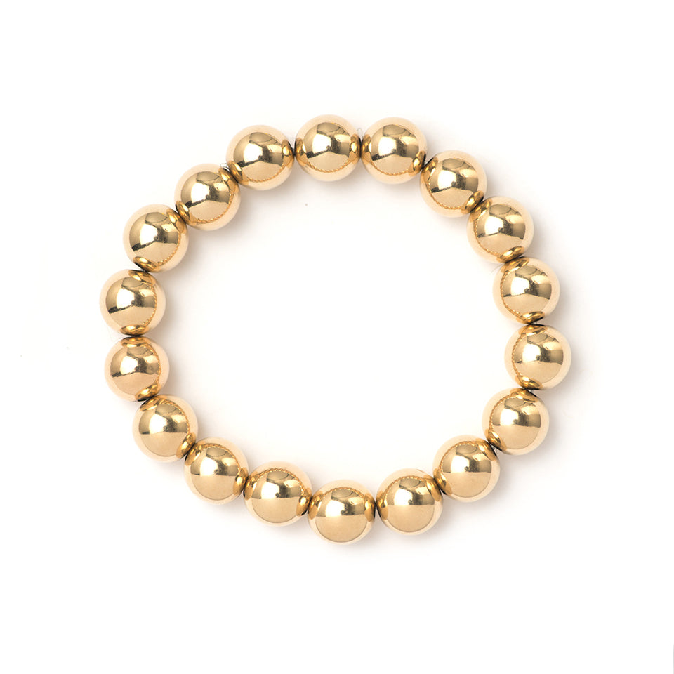 10mm Gold Bracelet
