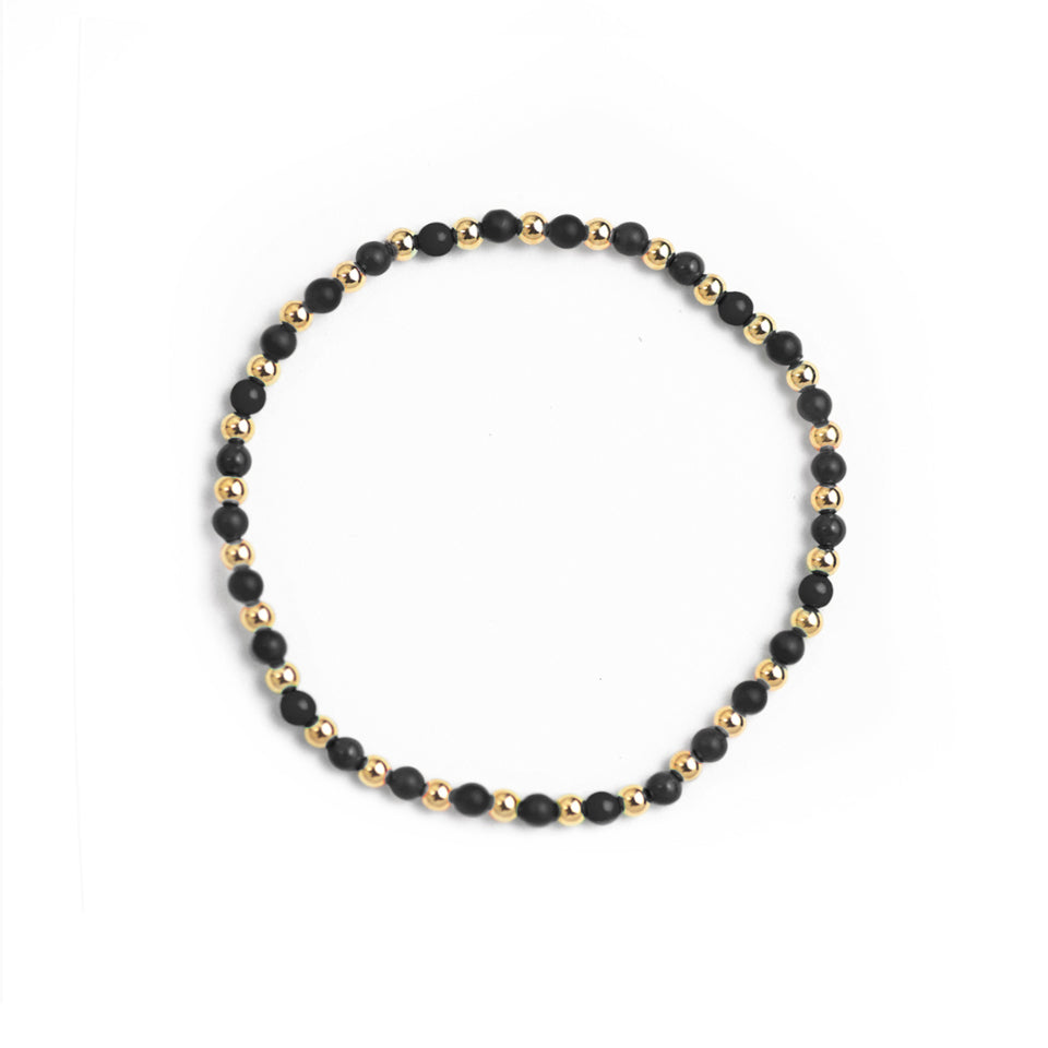 Golden Black Bracelet
