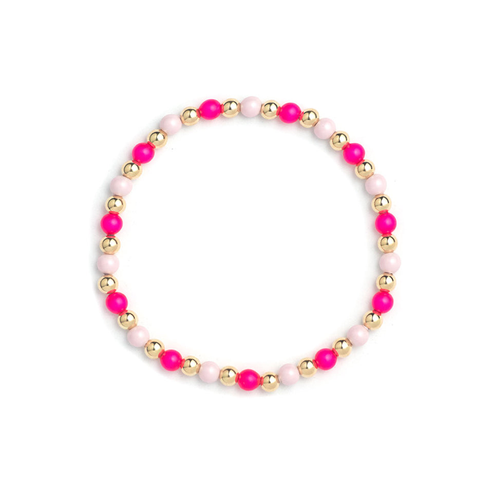 Golden Ombre Pink Bracelet