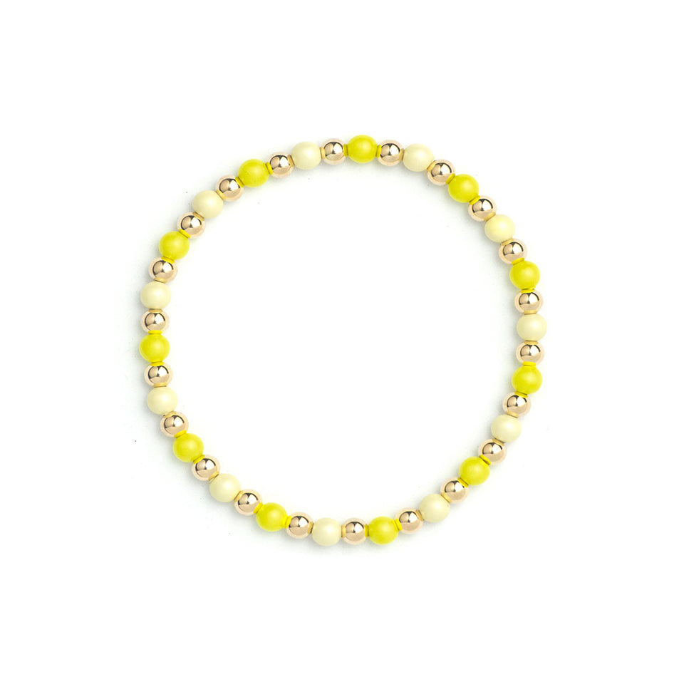 Golden Ombre Yellow Bracelet
