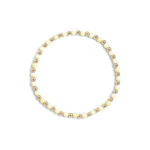 Golden Pastel Yellow Bracelet
