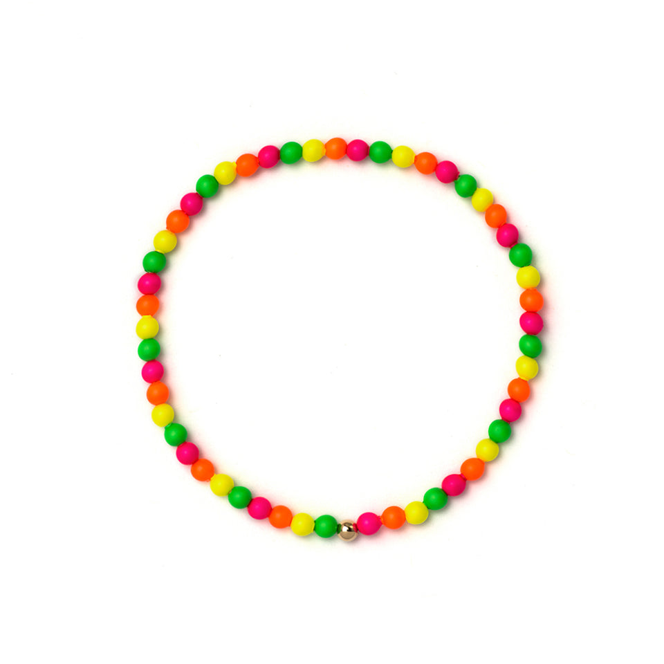 Neon Rainbow Bracelet