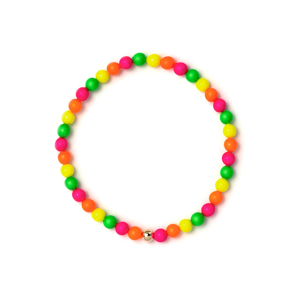 Neon Rainbow Bracelet