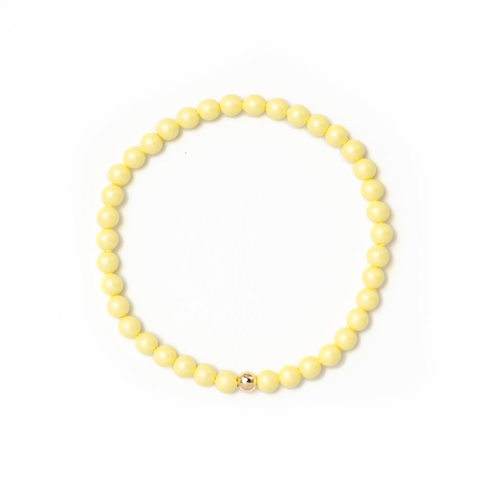 Pastel Yellow Bracelet