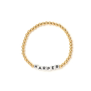 Custom Gold Bracelet