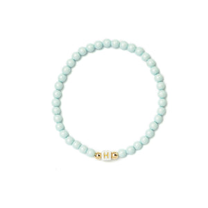 Custom Pastel Blue Bracelet