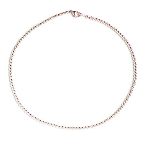 3mm Beaded Choker Necklace
