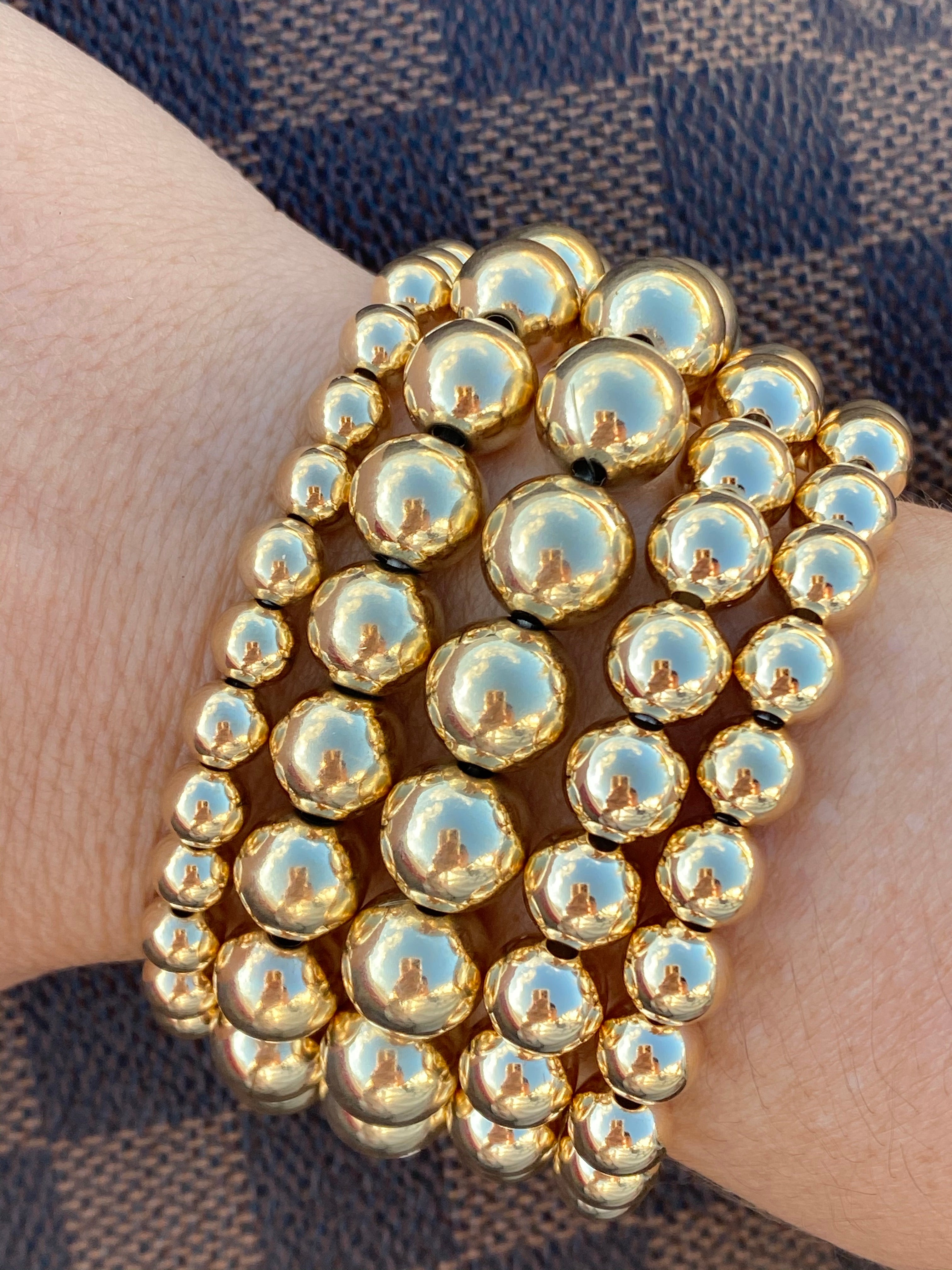 10mm Gold Bracelet