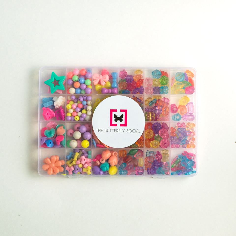 Butterfly Social Kids Bead Kit
