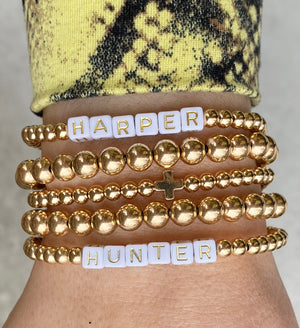 7mm Gold Bracelet