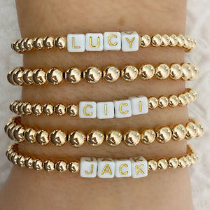 Custom Gold Bracelet