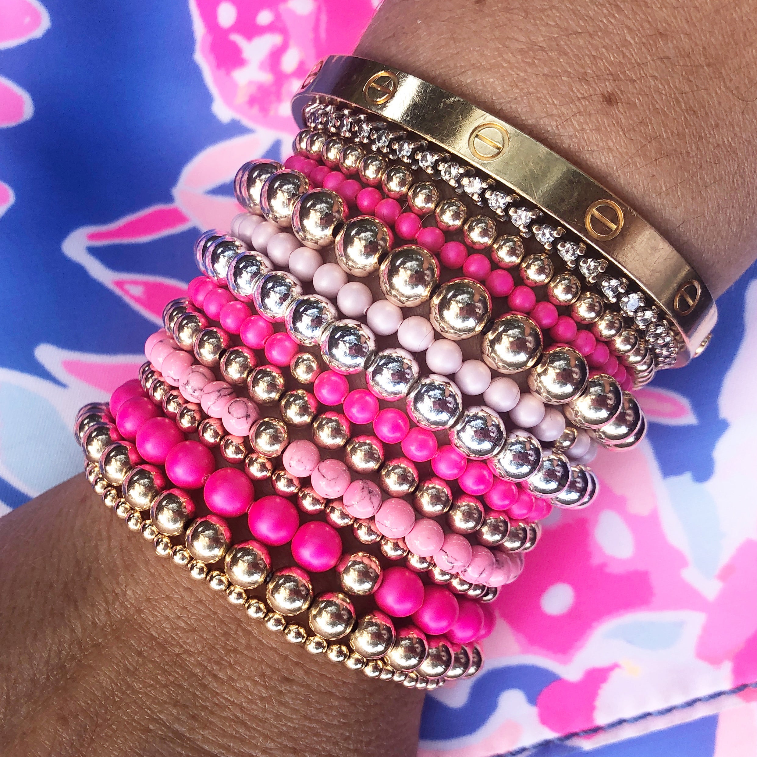 Pastel Pink Bracelet