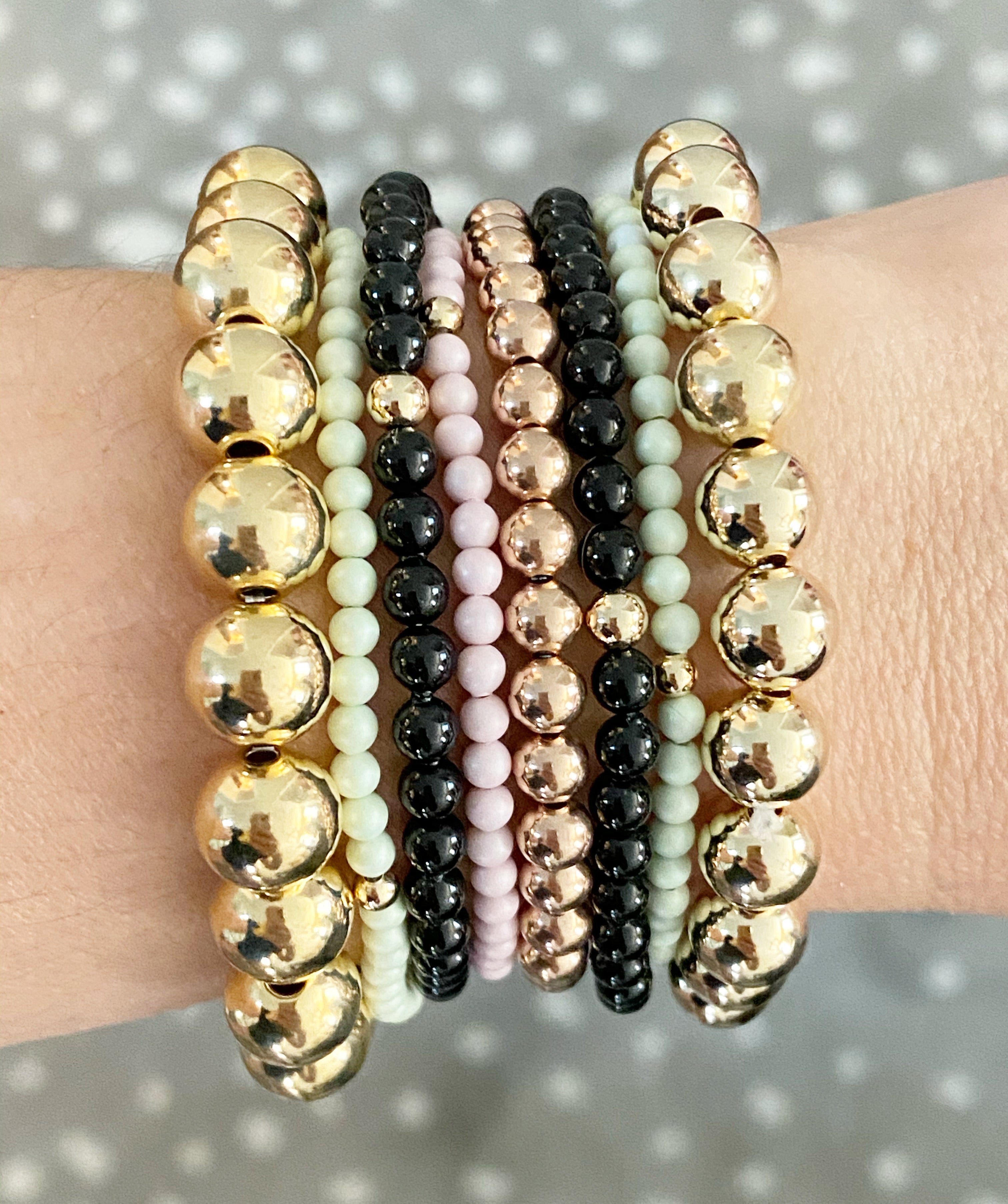 9mm Gold Bracelet