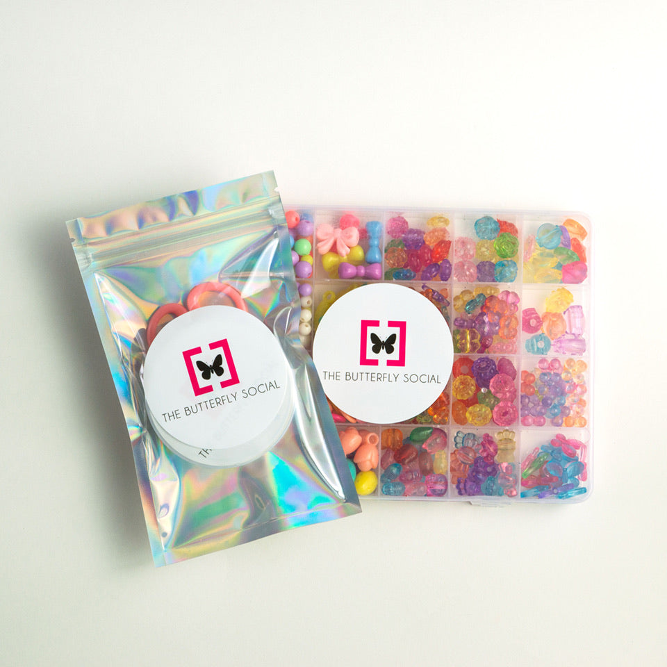 Butterfly Social Kids Bead Kit