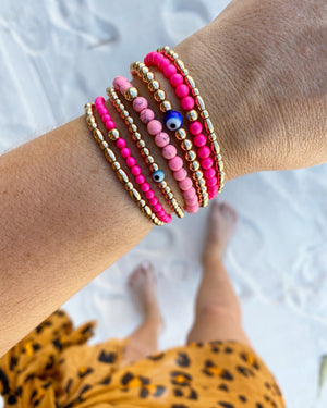 Neon Pink Bracelet