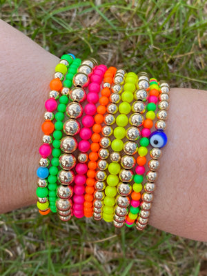 Neon Rainbow Bracelet